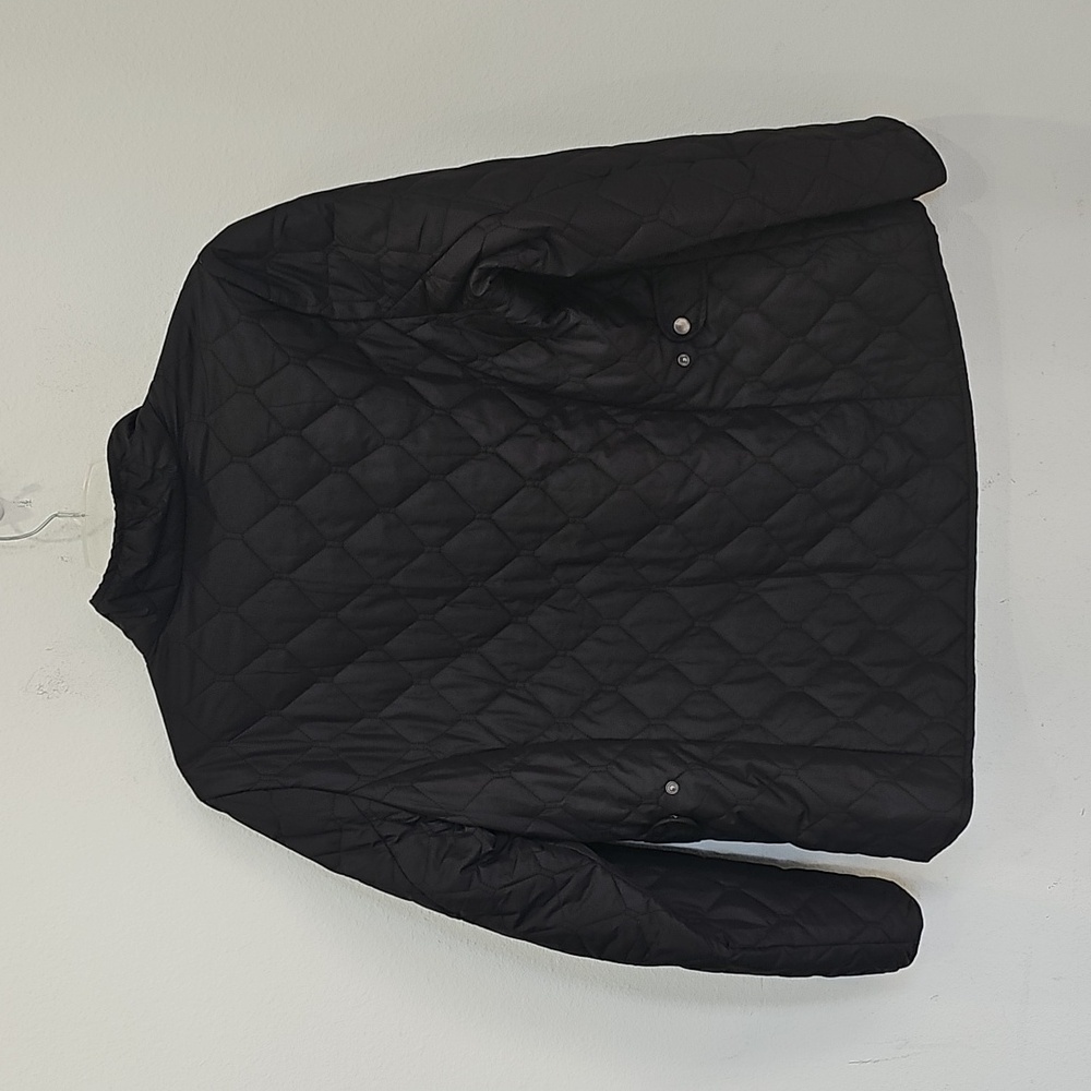 Eddie Bauer Women's Year Round Quilted Field Jacket Black Size Large - Picture 5 of 12
